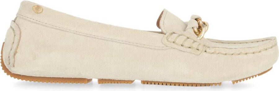 Fred de la Bretoniere 120010147 Mocassins Instappers Dames Beige