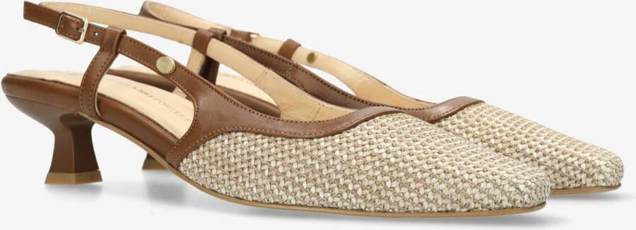 Fred de la Bretoniere Heeled Sandalen Carly Sing Beige