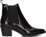 FRED DE LA BRETONIERE Chelsea Boots Dames Jolie Chelsea Maat: 36 Materiaal: Leer Kleur: Bruin - Thumbnail 2