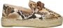 Fred de la Bretoniere June Chain dames espadrille Bruin multi - Thumbnail 1