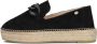 FRED DE LA BRETONIERE Espadrilles Dames June Li Maat: 37 Materiaal: Suède Kleur: Zwart - Thumbnail 2