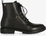 Fred de la Bretoniere Lace-up Mosi Lay Zwart Dames Laarzen - Thumbnail 2