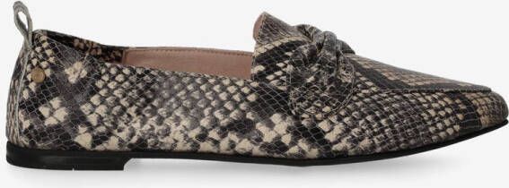 Fred de la Bretoniere Loafer Fieke Loa Zwart Wit