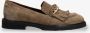 FRED DE LA BRETONIERE Loafers Dames Paris Leya Maat: 40 Materiaal: Suède Kleur: Taupe - Thumbnail 2