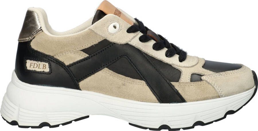 Fred de la Bretoniere Mariola Reese dames sneaker Bruin multi