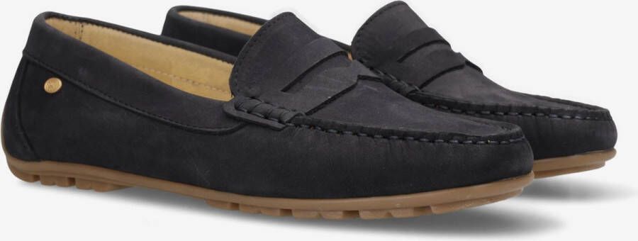 Fred de la Bretoniere Mocassin Liene Donker Blauw