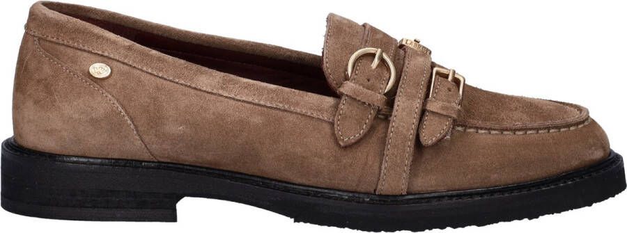 Fred de la Bretoniere Paris Grive dames loafer Taupe