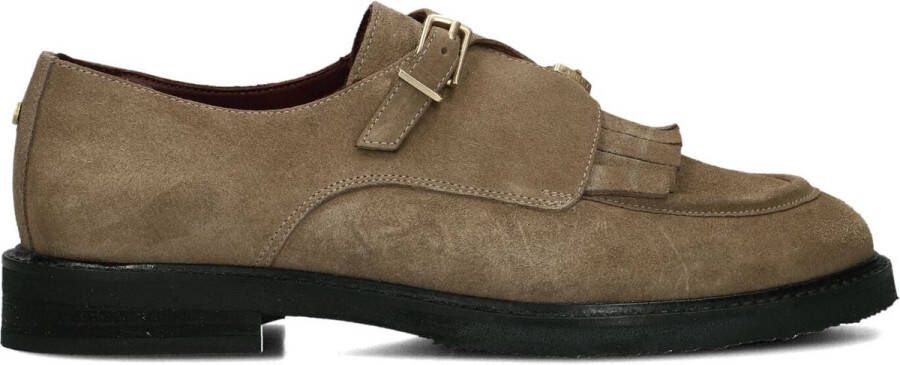 Fred de la Bretoniere Paris Jay Loafers Dames Instappers Taupe