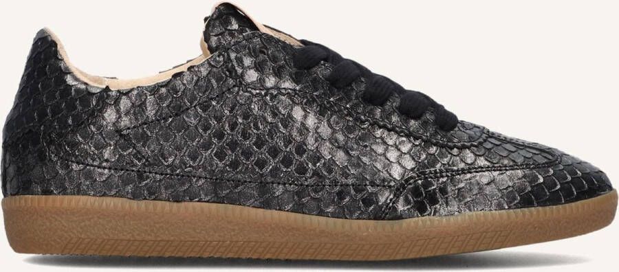 Fred de la Bretoniere Pearl Base Sneakers Leer Dames Zwart