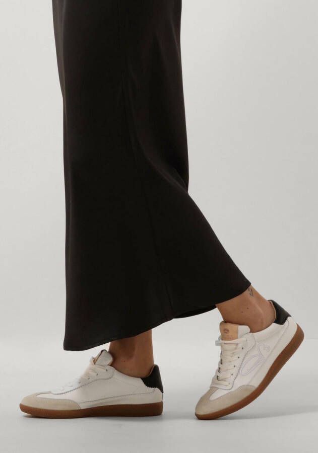 FRED DE LA BRETONIERE Lage Sneakers Dames Pearl Sign Maat: 41 Materiaal: Suède Kleur: Wit