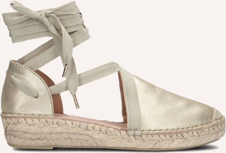 Fred de la Bretoniere Romi Luz Espadrilles Dames Goud
