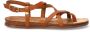 Fred de la Bretoniere 170010102 Frs0654 Sandalen Dames Cognac - Thumbnail 4