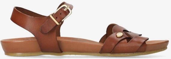 Fred de la Bretoniere Sandalen Clover Jessy Cognac