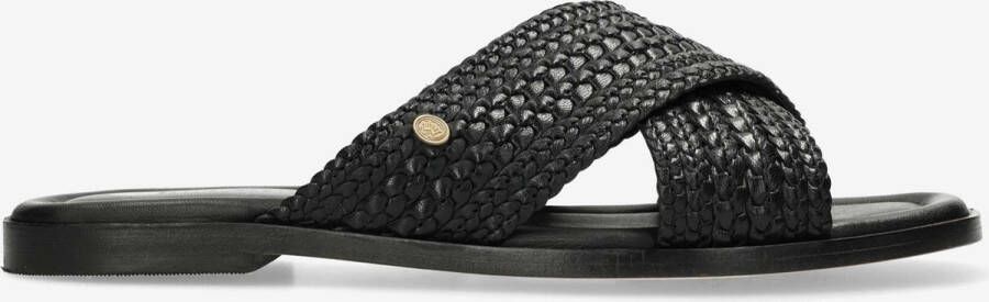Fred de la Bretoniere Sandalen Ero Cross Black