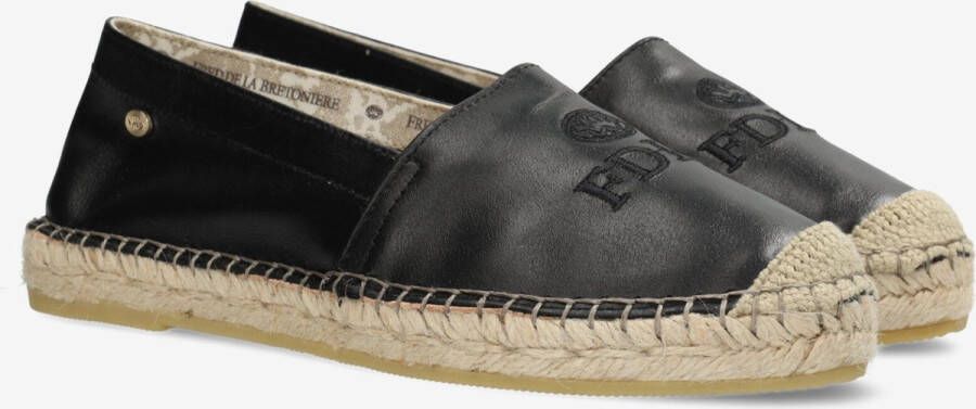 Fred de la bretoniere Espadrille Mili Zwart - Foto 1