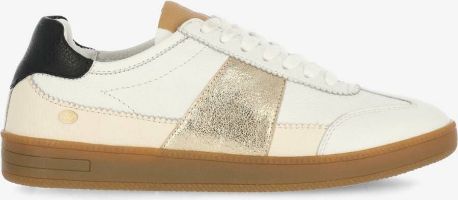 FRED DE LA BRETONIERE Lage Sneakers Dames Zazza Ella Maat: 36 Materiaal: Leer Kleur: Goud