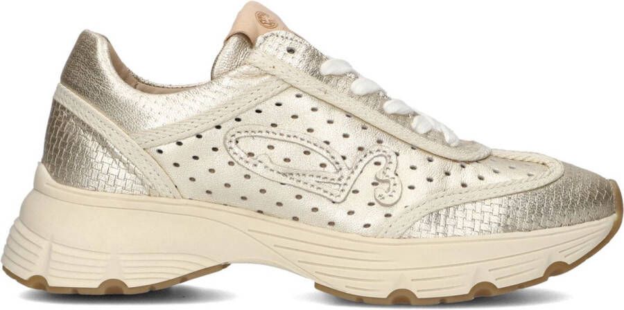 FRED DE LA BRETONIERE Lage Sneakers Dames Mariola Raffi Maat: 40 Materiaal: Leer Kleur: Goud