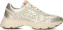 FRED DE LA BRETONIERE Lage Sneakers Dames Mariola Raffi Maat: 36 Materiaal: Leer Kleur: Goud - Thumbnail 1