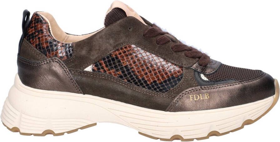 Fred de la Bretoniere Sneaker Mariola Luna Donker Brown