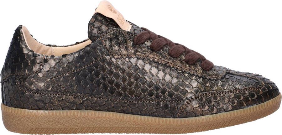 Fred de la bretoniere Sneaker Pearl Base Snake Bruin