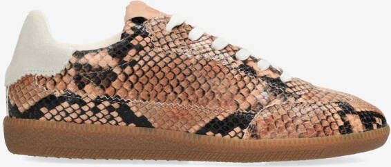 Fred de la bretoniere Sneaker Pearl Lux Snake Coral