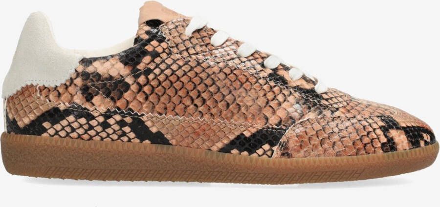 Fred de la bretoniere Sneaker Pearl Lux Snake Coral