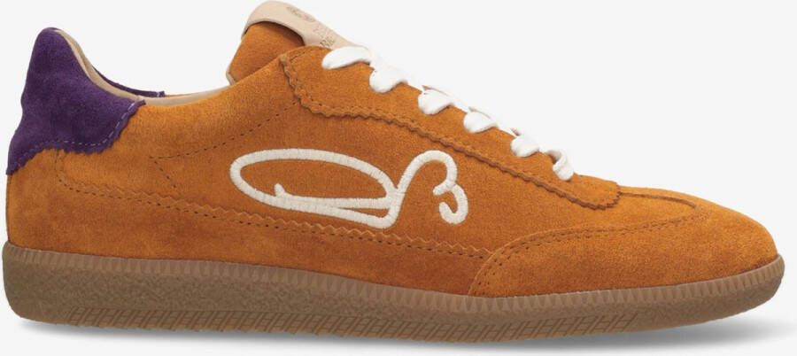 Fred de la Bretoniere Sneaker Pearl Sign Burnt Orange