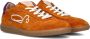 FRED DE LA BRETONIERE Lage Sneakers Dames Pearl Sign Maat: 38 Materiaal: Suède Kleur: Oranje - Thumbnail 3