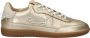 FRED DE LA BRETONIERE Lage Sneakers Dames Pearl Sign Maat: 39 Materiaal: Leer Kleur: Goud - Thumbnail 1