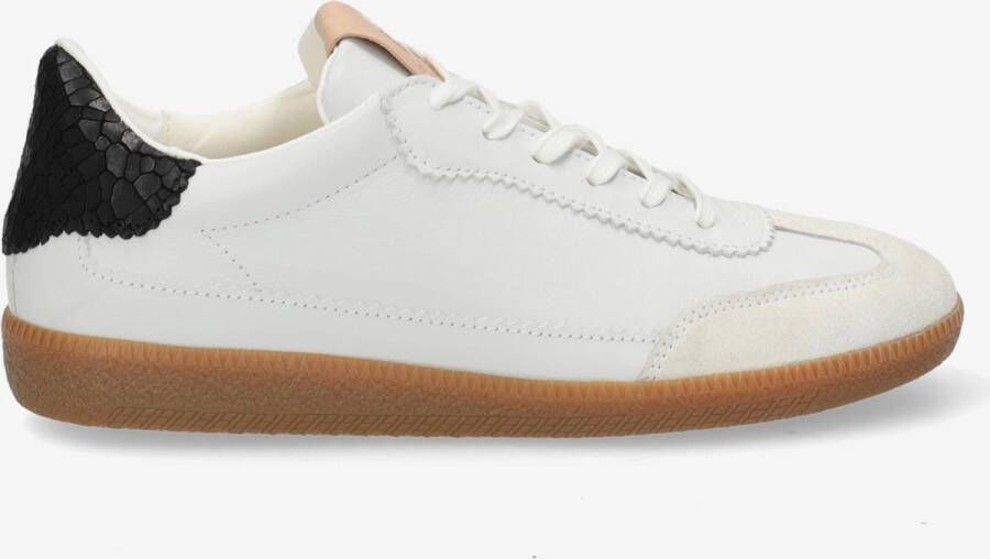 Fred de la Bretoniere Sneaker Pearl Wit Zwart