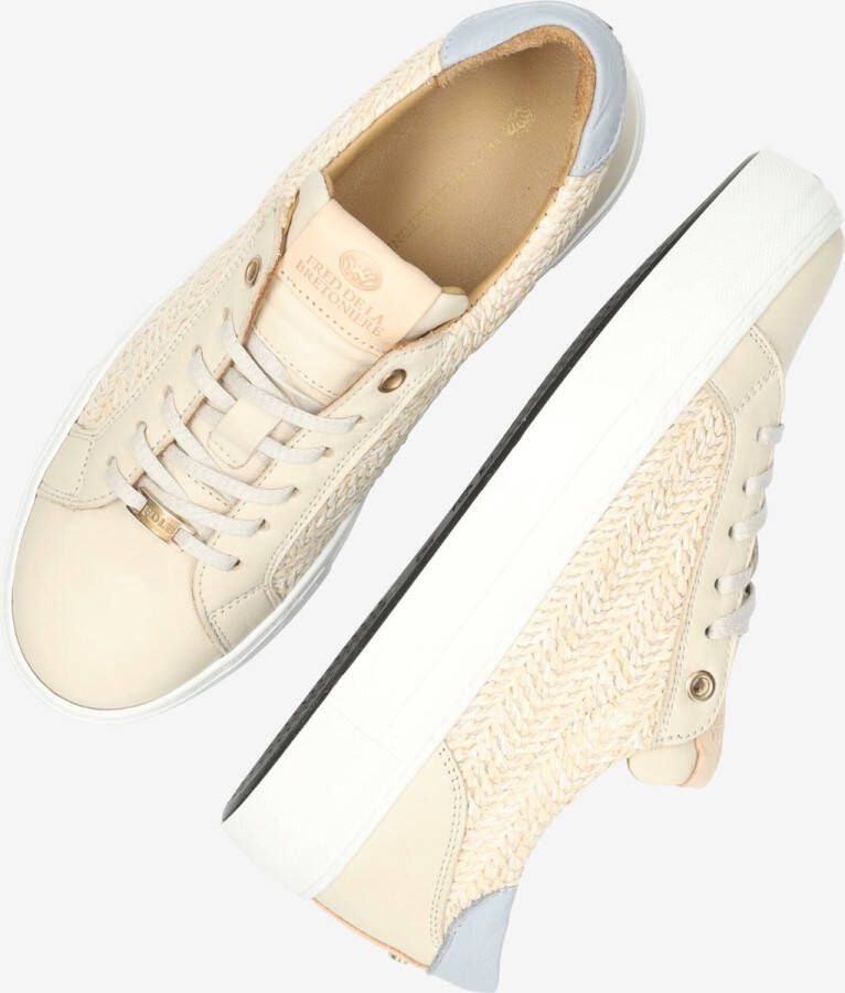 Fred de la Bretoniere Sneaker Storm Luca Off White Blauw