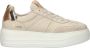 FRED DE LA BRETONIERE Lage Sneakers Dames Vajen Babs Maat: 37 Materiaal: Leer Kleur: Beige - Thumbnail 1