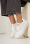 FRED DE LA BRETONIERE Lage Sneakers Dames Yara Mega Maat: 38 Materiaal: Leer Kleur: Wit - Thumbnail 2