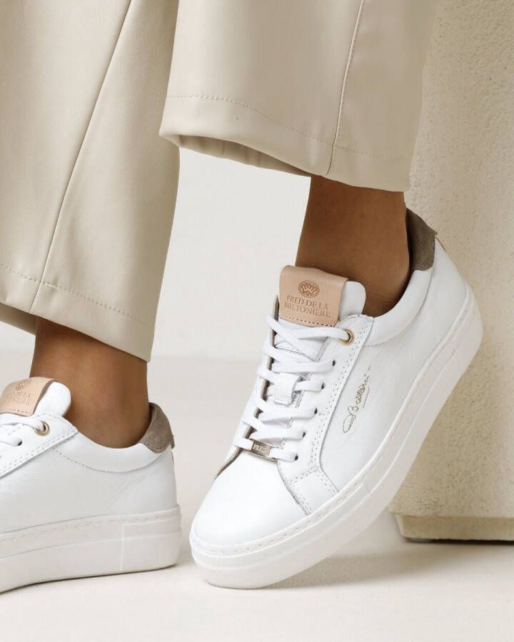 Fred de la bretoniere sneakers goud deals
