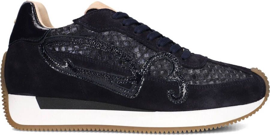 Fred de la Bretoniere Yentl Sign Sneakers Dames Blauw
