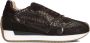 FRED DE LA BRETONIERE Lage Sneakers Dames Yentl Sign Maat: 38 Materiaal: Suède Kleur: Bruin - Thumbnail 1
