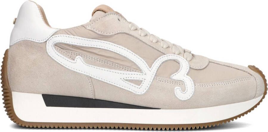 FRED DE LA BRETONIERE Lage Sneakers Dames Yentl Sign Maat: 40 Materiaal: Suède Kleur: Beige - Foto 2
