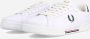 Fred Perry Leren Sneakers voor Moderne Man White Heren - Thumbnail 1