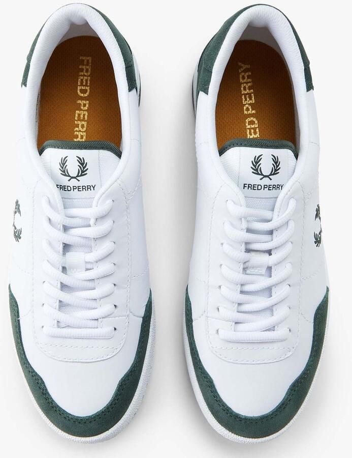 Fred Perry Fredperry Fp B11 Leren Suède Sneakers Fashion Wear Volwassen