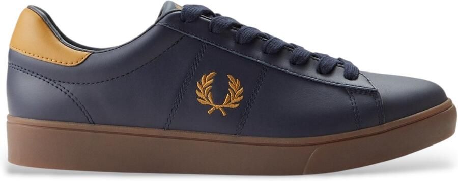 Fred Perry Leren sneakers Spencer