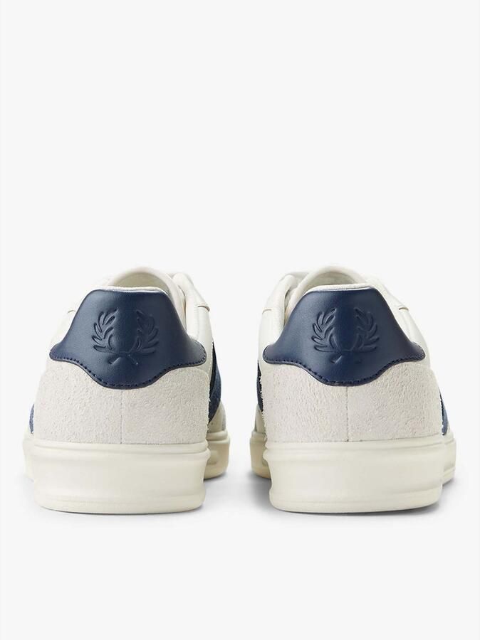 Fred Perry Sneaker Fredperry Fp Getextureerd Leer Suede Fashion Wear Volwassen