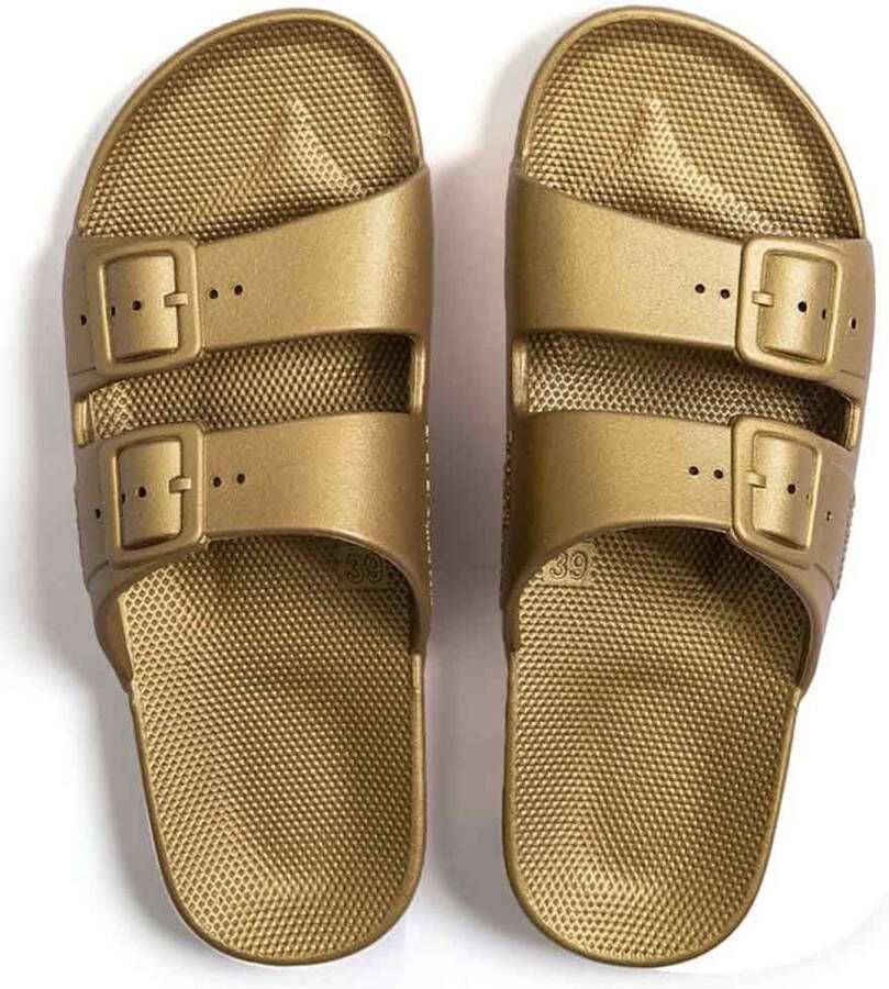 Freedom Moses Fancy Sandalen maat 37-38 beige bruin - Foto 3