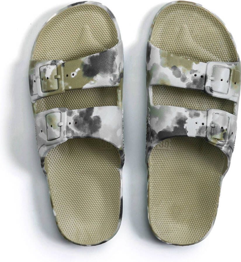 Freedom Moses Slippers BANDHANI KHAKI