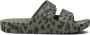 Freedom Moses Slippers Leo Cactus Groen met Leopard print - Thumbnail 1