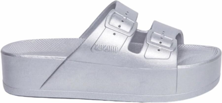 Freedom Moses Slipper Unisex High Silver