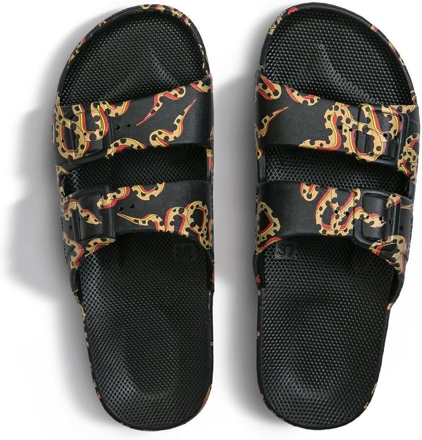 Freedom Moses Slippers SERPANT BLACK