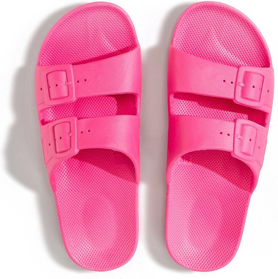Freedom Moses Slippers Slides Vegan Happy Fuchsia - Foto 2