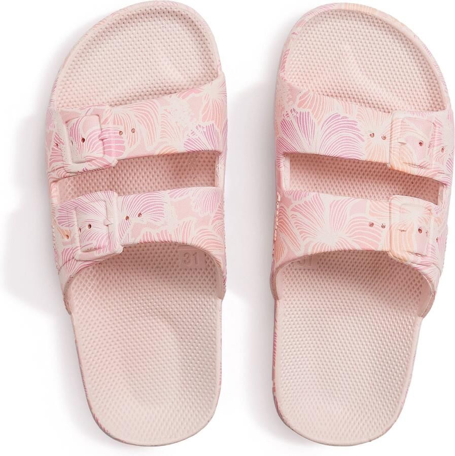 Freedom Moses Slippers Slides Vegan Aloha Rosa Roze - Foto 2