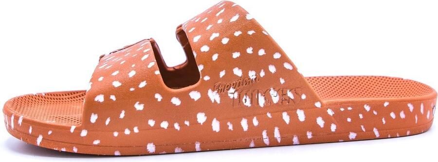 Freedom Moses SLIPPERS X LITTLE LEGENDS COLLAB slippers flipflops badslipper Camel 32 33 (0700512961812)