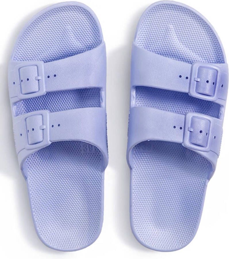 Freedom Moses slippers lila Paars Meisjes Kunststof Effen 37 38 - Foto 3